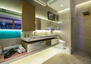 Banheiro Viver Brasileiro em Miami