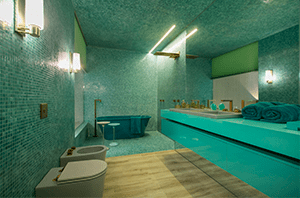 Sala de banho silestone Acqua