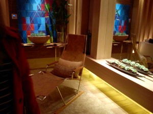 Teto pergolado estar