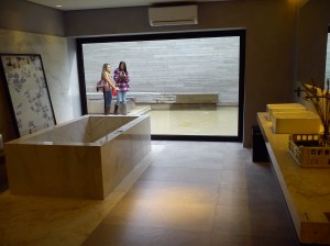 Sala de Banho e esquadria