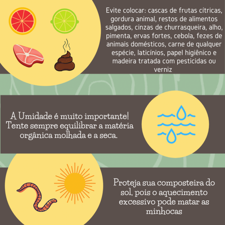 2 - O que pode colocar na composteira